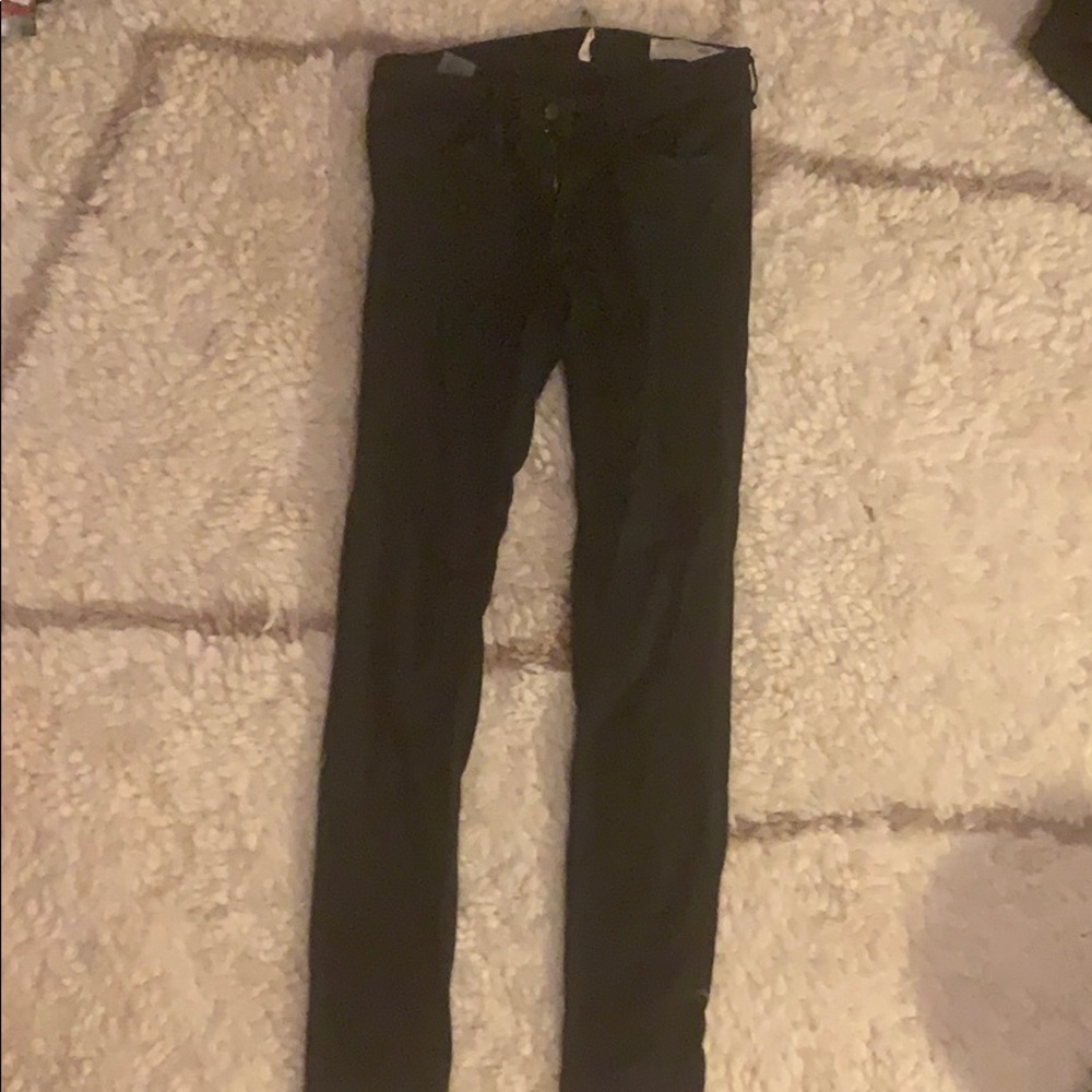 dark green rag and bone jeans!